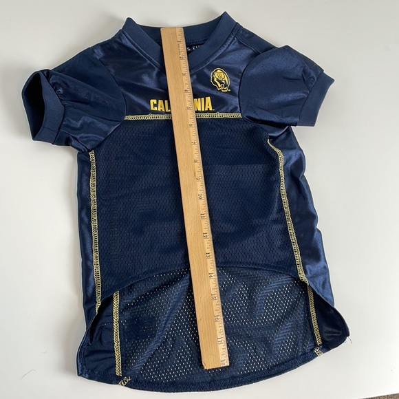 Pets First University of California Golden Bears Pet Jersey small/medium dog - Picture 3 of 5